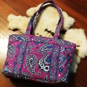 Vera Bradley Purple Paisley Handbag